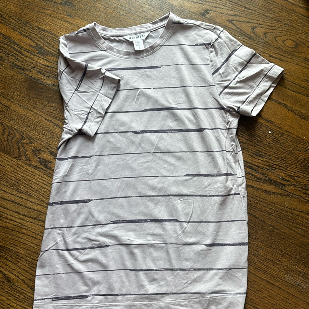 Athleta striped t-shirt